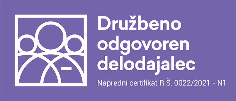 Logo - Družbeno odgovoren delodajalec - napredni certifikat